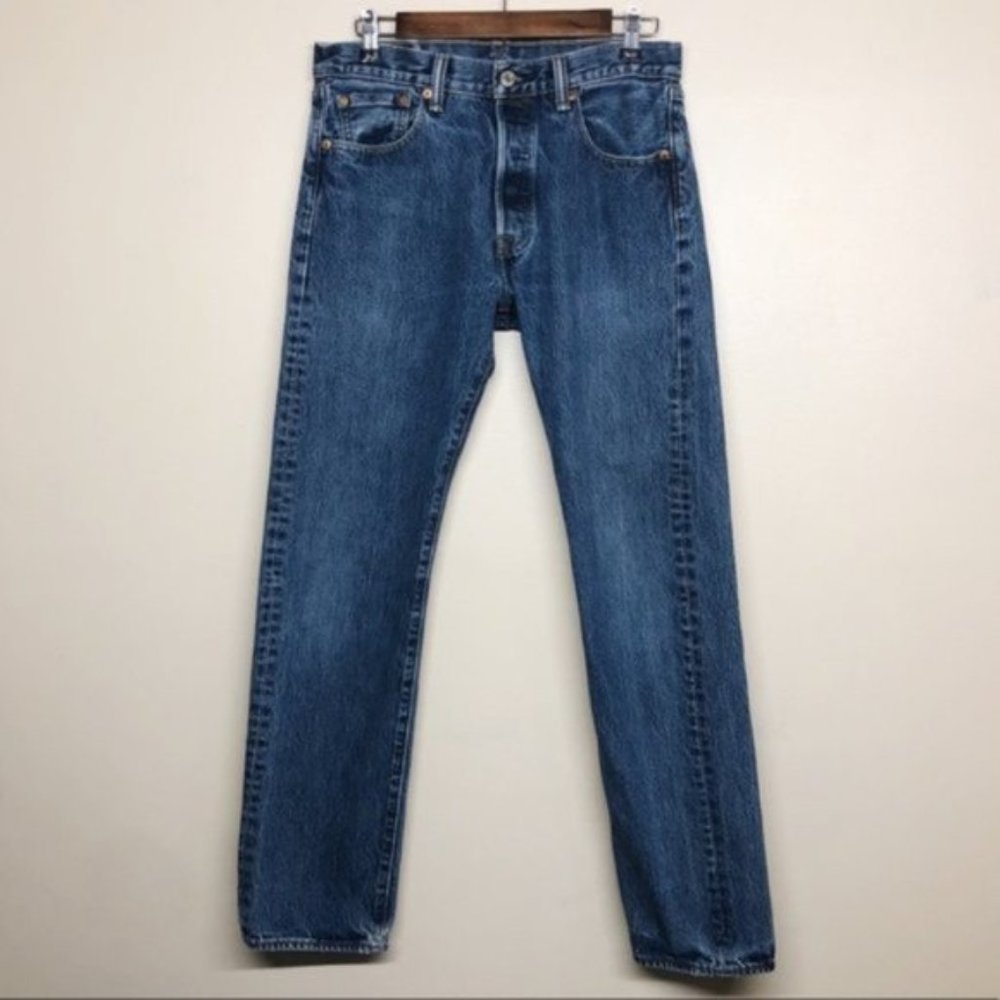 Levi’s 501 Skinny Denim Jeans 30x32 Button Fly